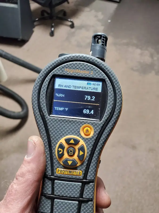 Moisture meter humidity assessment for Fire & Smoke Damage Restoration in West Springfield